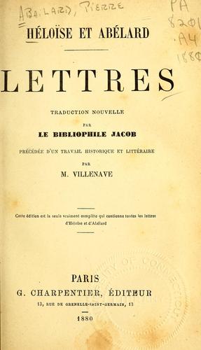 Héloïse et Abélard