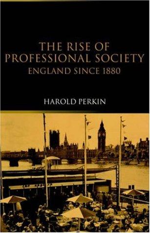 The rise of professional society