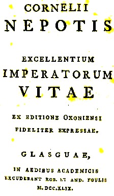 Vitae excellentium imperatorum