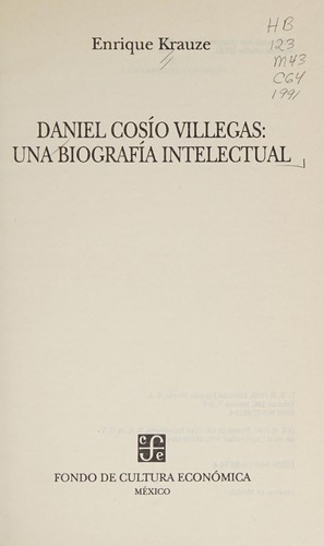 Daniel Cosío Villegas