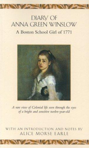 Diary of Anna Green Winslow