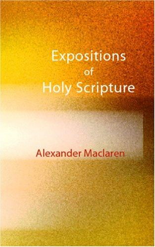 Expositions of Holy Scripture