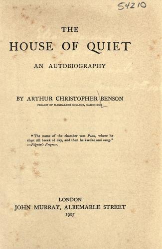 The house of quiet