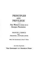 Principles and privilege