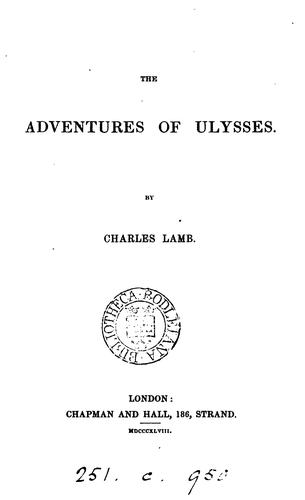 Lamb's adventures of Ulysses