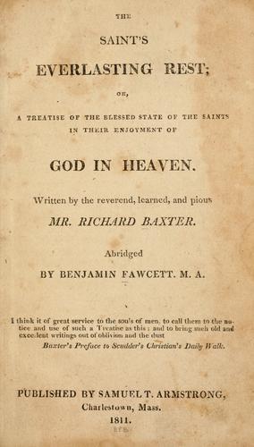The Saint' everlasting rest