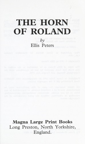 The Horn of Roland