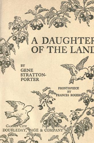 A Daughter of the Land