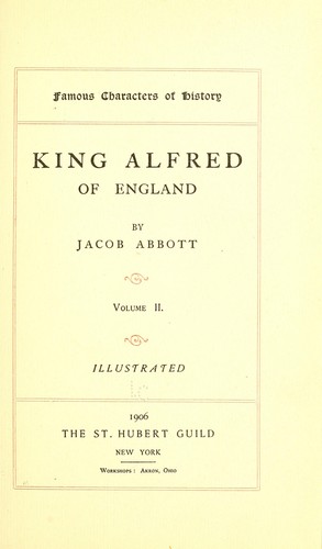 King Alfred of England