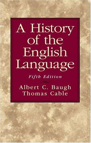 A history of the English language