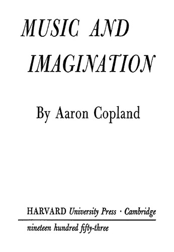 Music and imagination