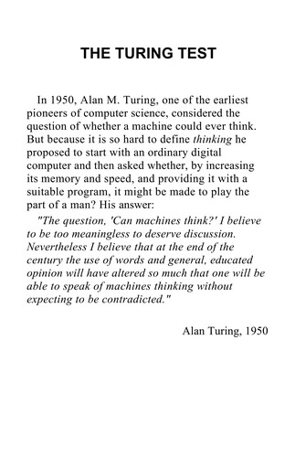 The Turing option