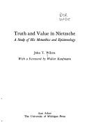 Truth and value in Nietzsche