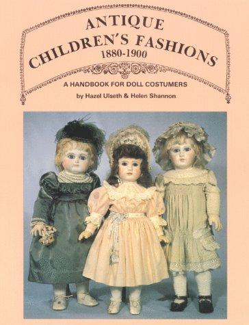 Antique children's fashions, 1880-1900