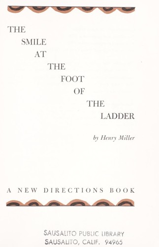 The smile at the foot of the ladder