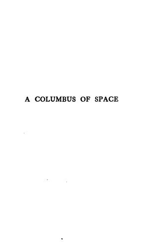 Columbus of Space