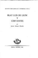 Fray Luis de León y Cervantes