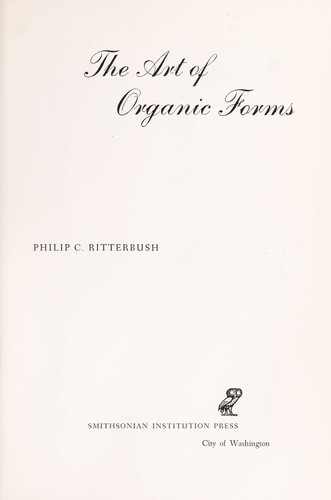 The art of organic forms
