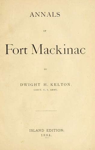Annals of Fort Mackinac