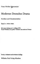 Modernes deutsches Drama