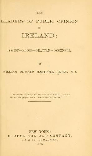 The leaders of public opinion in Ireland