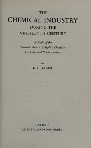 The chemical industry during the nineteenth century