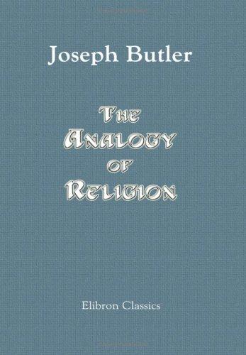 The analogy of religion