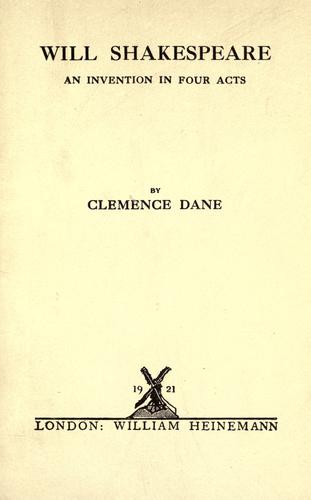 Will Shakespeare, an invention