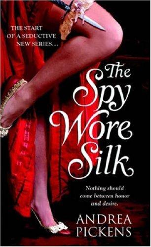 The spy wore silk