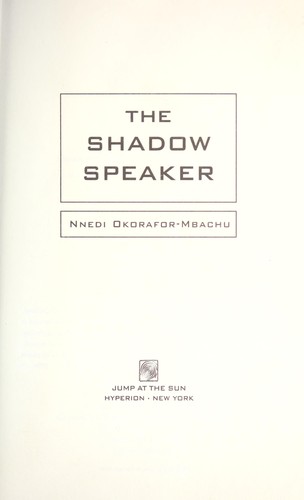 The Shadow Speaker