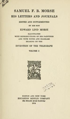His letters and journals