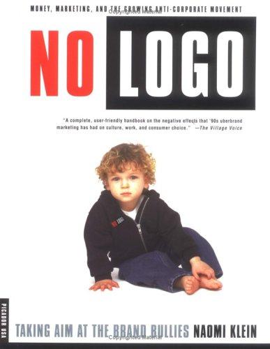 No Logo by Naomi Klein, Naomi Klein cover