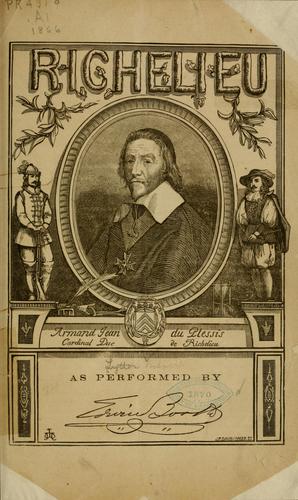Bulwer's drama of Richelieu