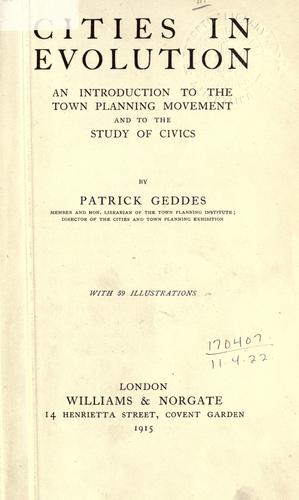 Cities in Evolution