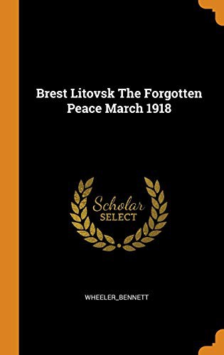 The forgotten peace