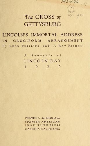The Gettysburg Address