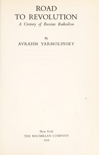 Road to revolution