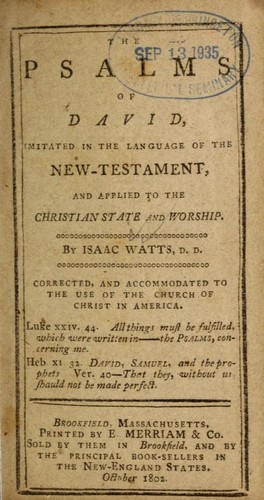 The Psalms of David