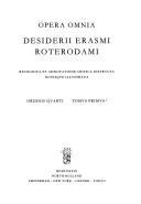 Desiderii Erasmi Roterodami opera omnia