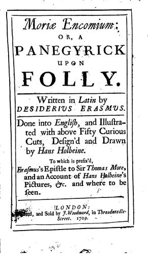 Moriæ Encomium