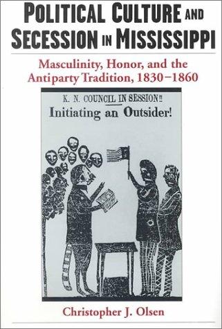 Political Culture and Secession in Mississippi