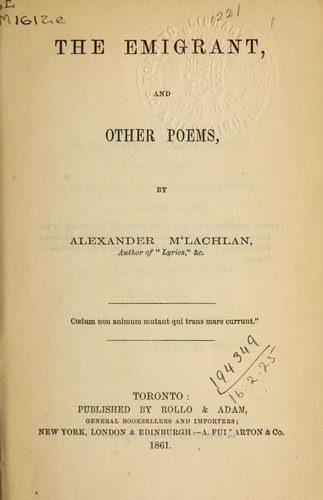The emigrant