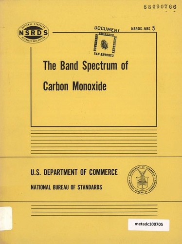 The band spectrum of carbon monoxide
