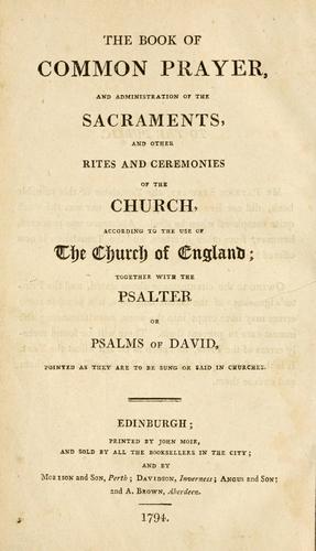 The Primer (The Book of Common Prayer)