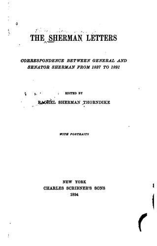 The Sherman letters