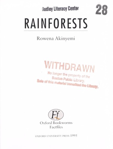 Rainforests