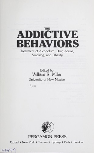 The Addictive Behaviors
