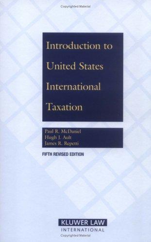 Introduction to United States international taxation