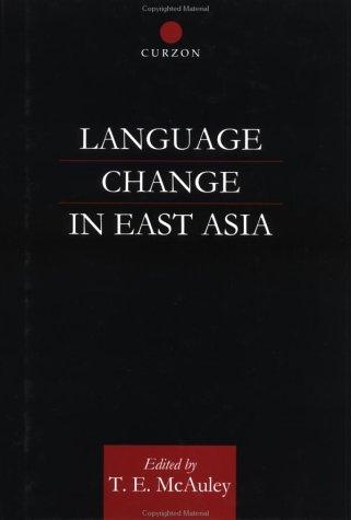 Language Change in East Asia