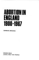 Abortion in England, 1900-1967